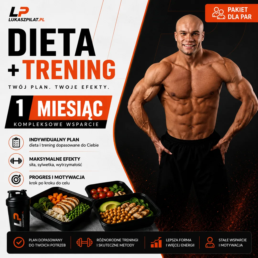 Plan dla par – dieta+trening – 1 miesiąc