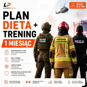 Pakiet dla par – dieta dla służb mundurowych na 1 miesiąc