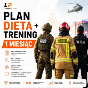 Dieta i trening dla służb mundurowych na 1 miesiąc
