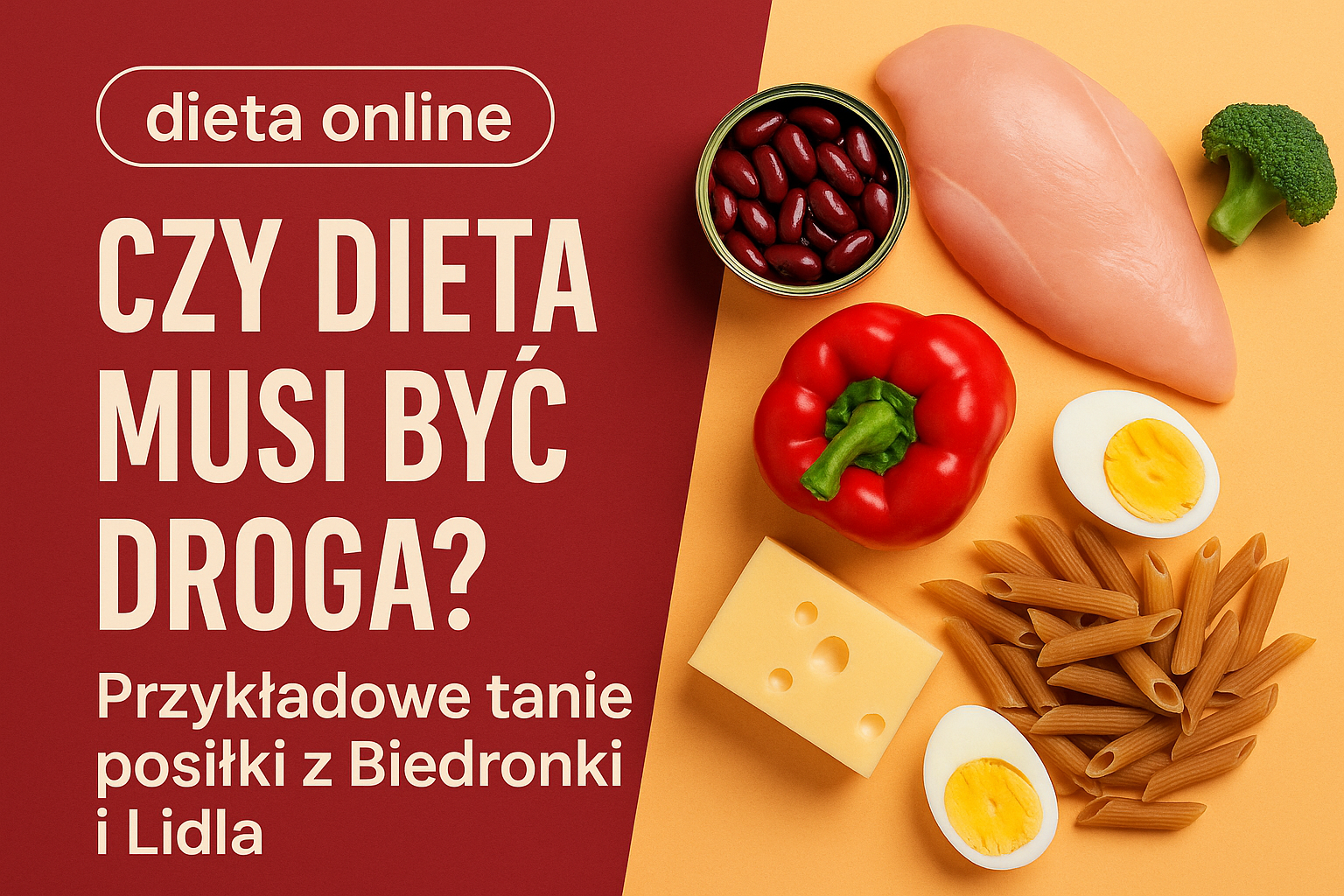 Czy dieta musi być droga?