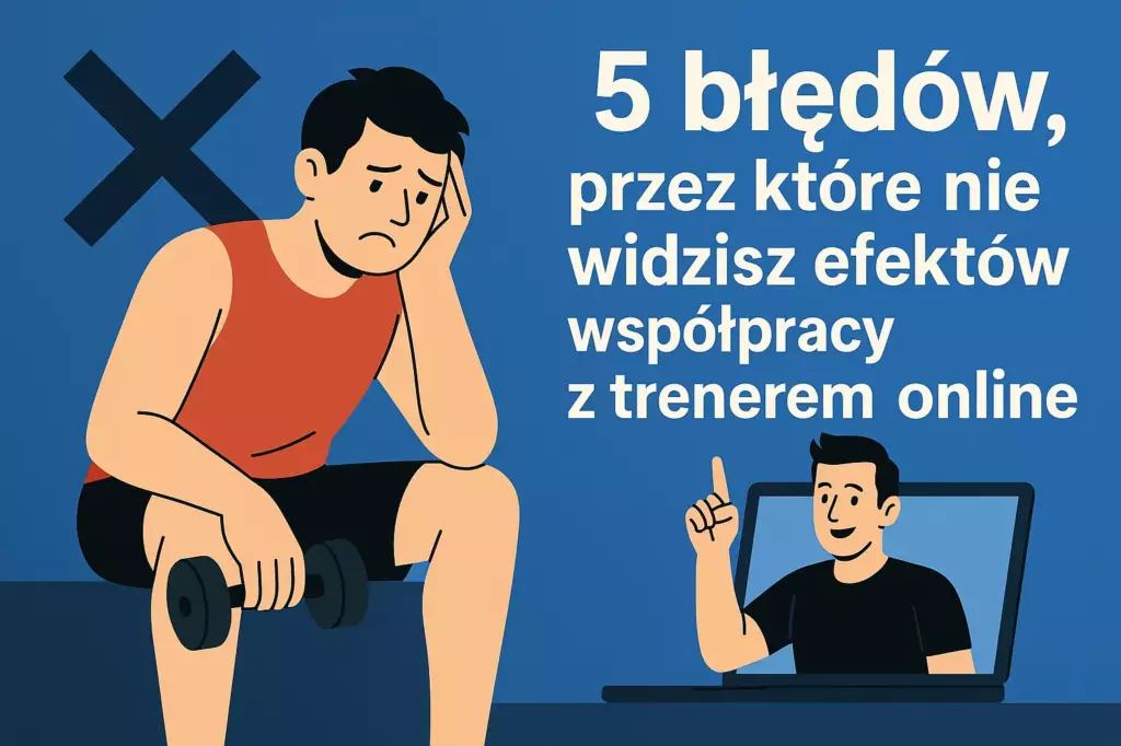 5 błędów, przez które nie widzisz efektów współpracy z trenerem online