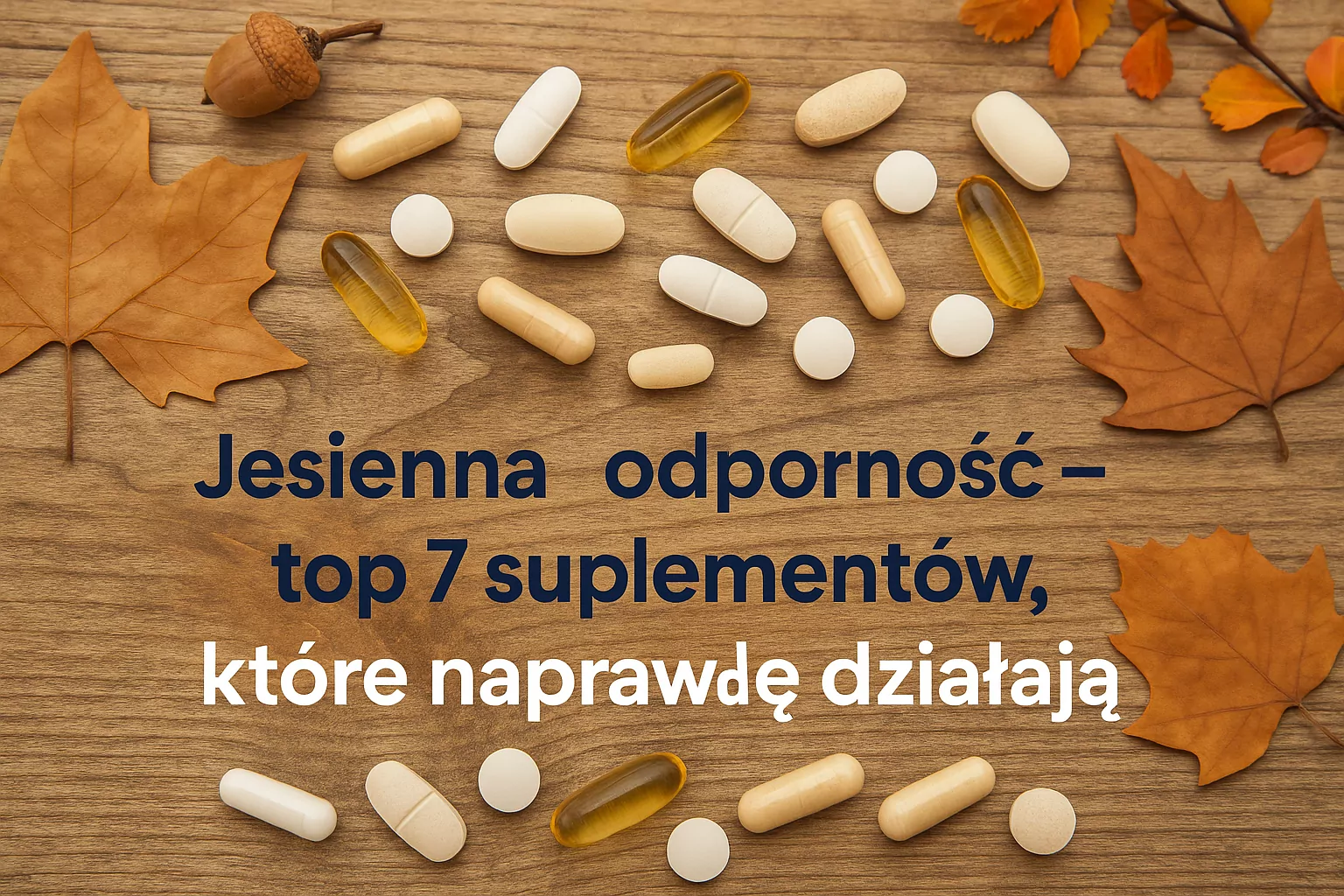 Jesienna odporność: top 7 suplementów na odporność, które naprawdę działają