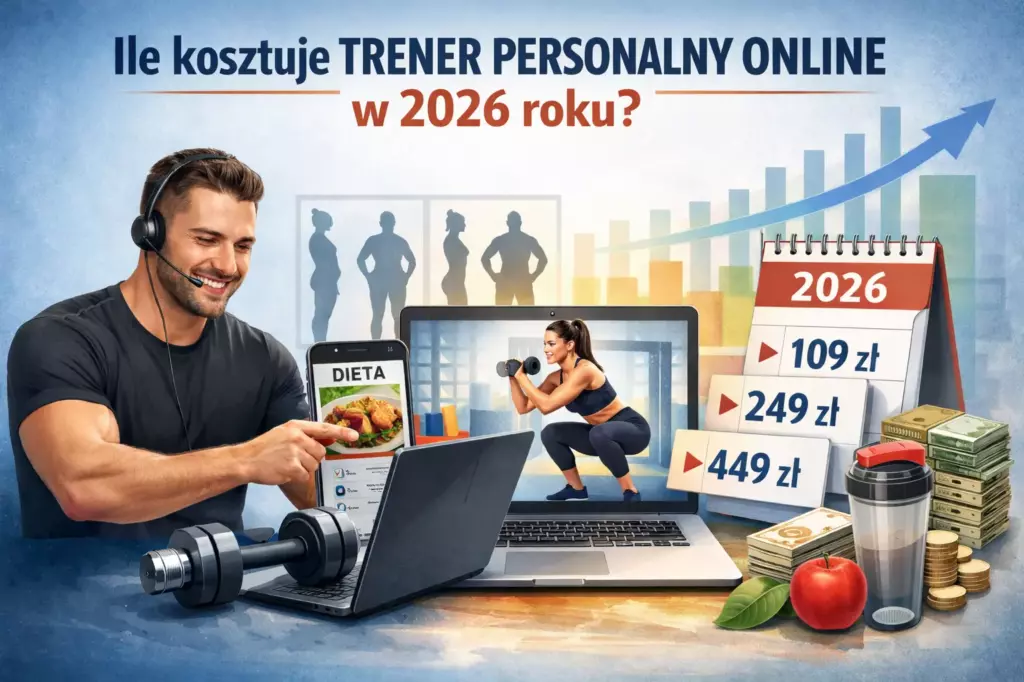 Ile kosztuje trener personalny online w 2026 roku?