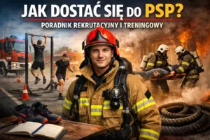 Jak zostać strażakiem? Jak dostać się do PSP i przejść testy sprawnościowe? Kompletny poradnik