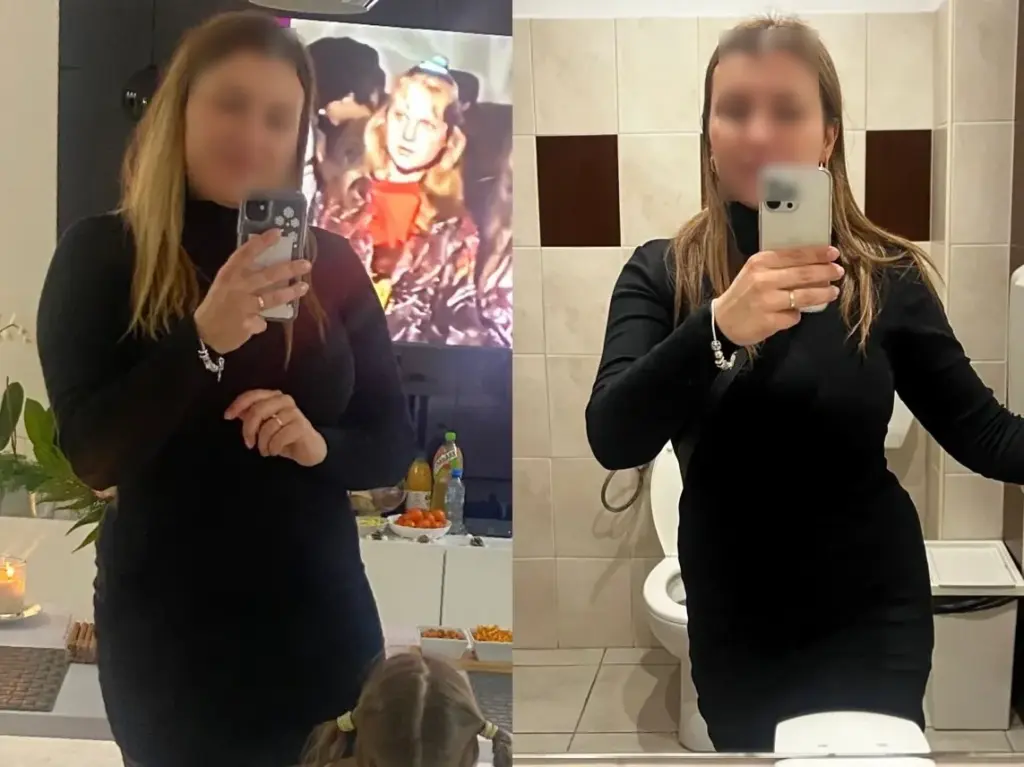 Przemiana kobieca. Ta sama sukienka, dwie różne sylwetki