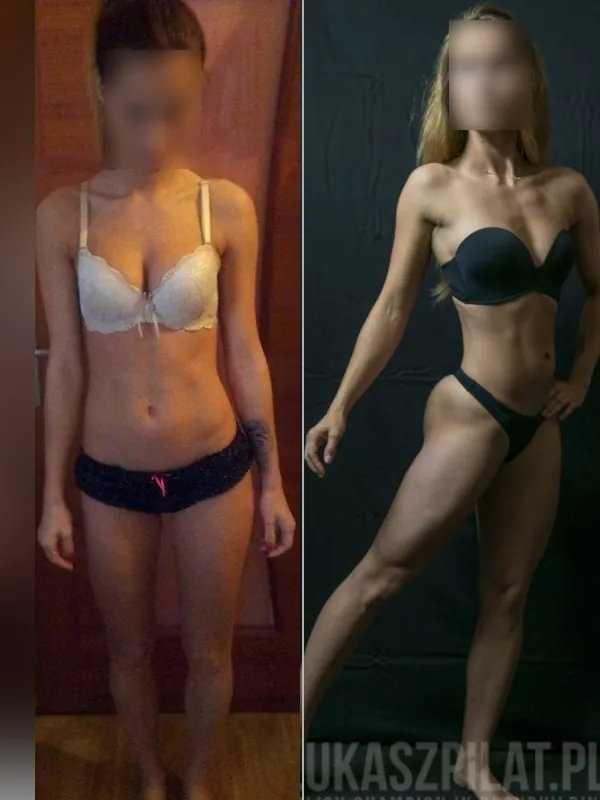 Metamorfoza kobiety – poprawa sylwetki po diecie i treningu online